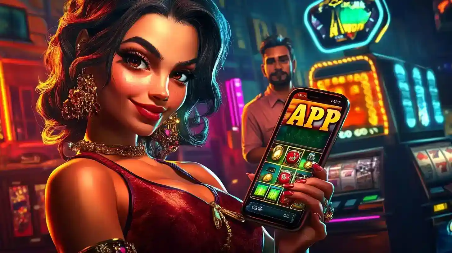 Mobile casino roulette game displayed on a smartphone screen with dice and chips.